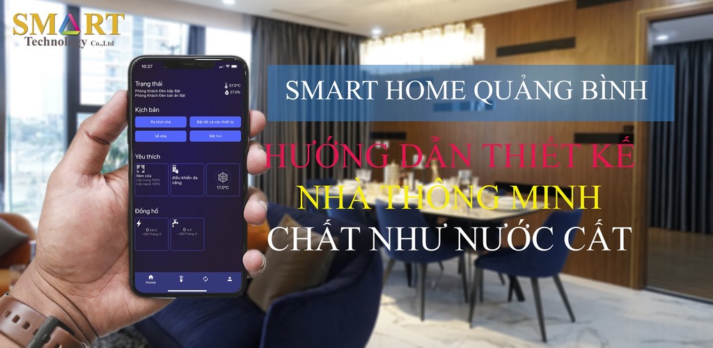 Thiet ke Smart Home tai Quang Binh