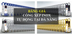 Cong xep Inox tu dong Da Nang