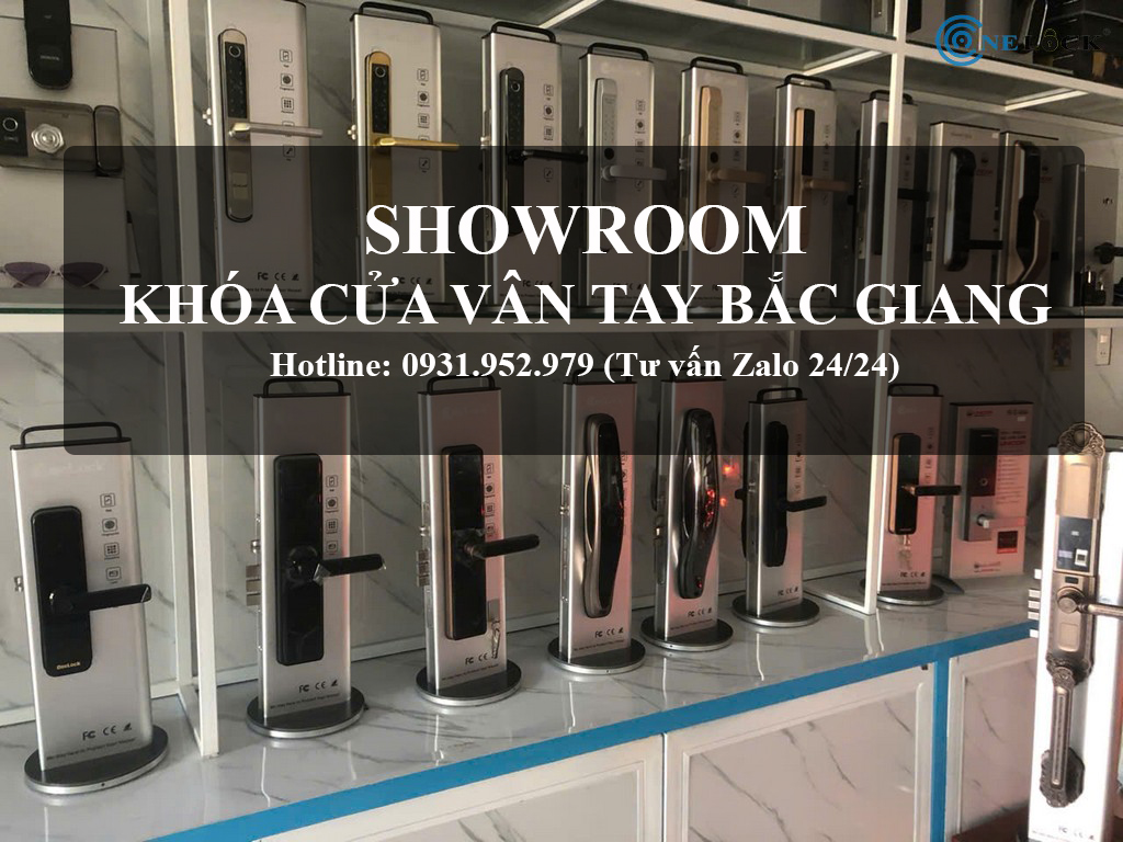Cửa hàng bán khóa cửa vân tay Bắc Giang