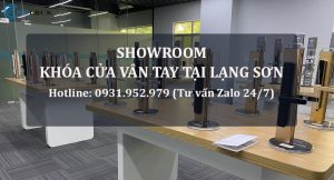 Cửa hàng bán khóa cửa vân tay tại Lạng Sơn