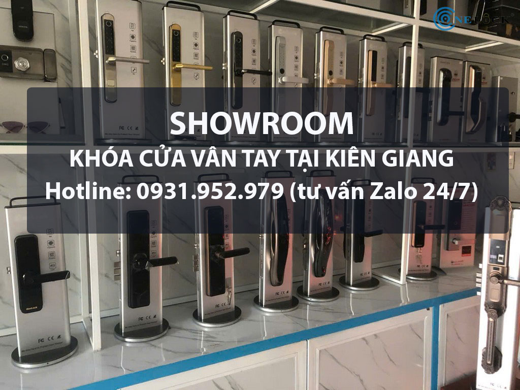 Cửa hàng bán khóa cửa vân tay tại Kiên Giang