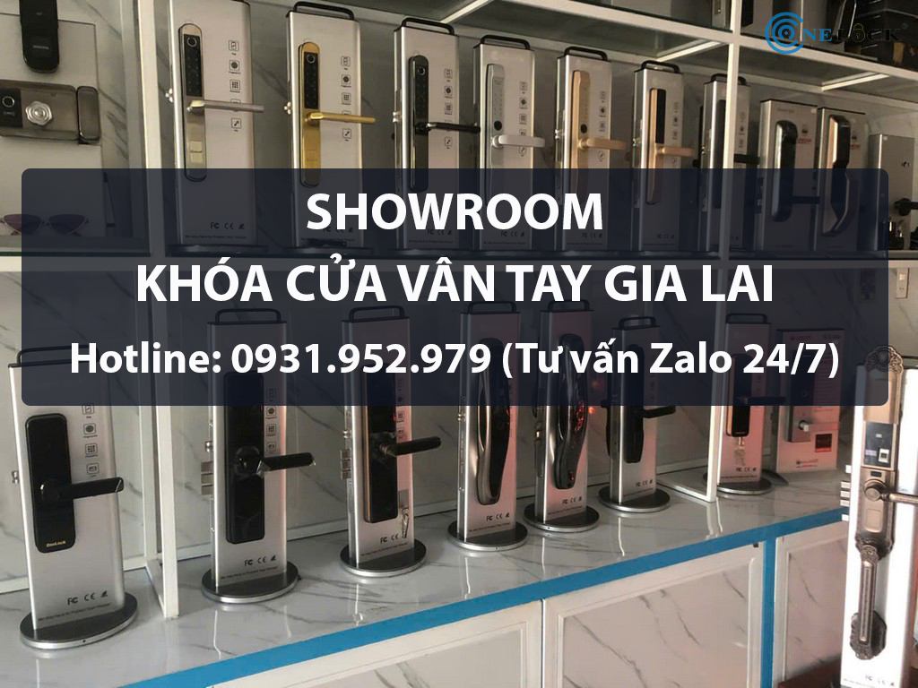 Cửa hàng bán khóa cửa vân tay tại Pleiku Gia Lai