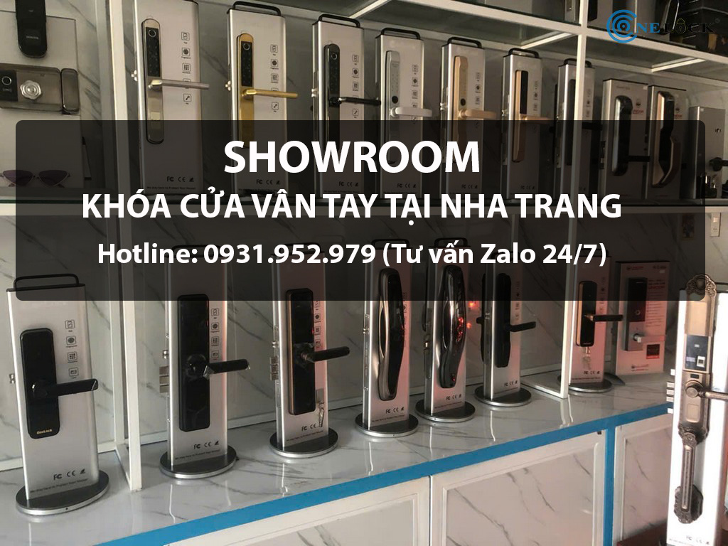 Cửa hàng bán khóa vân tay Nha Trang
