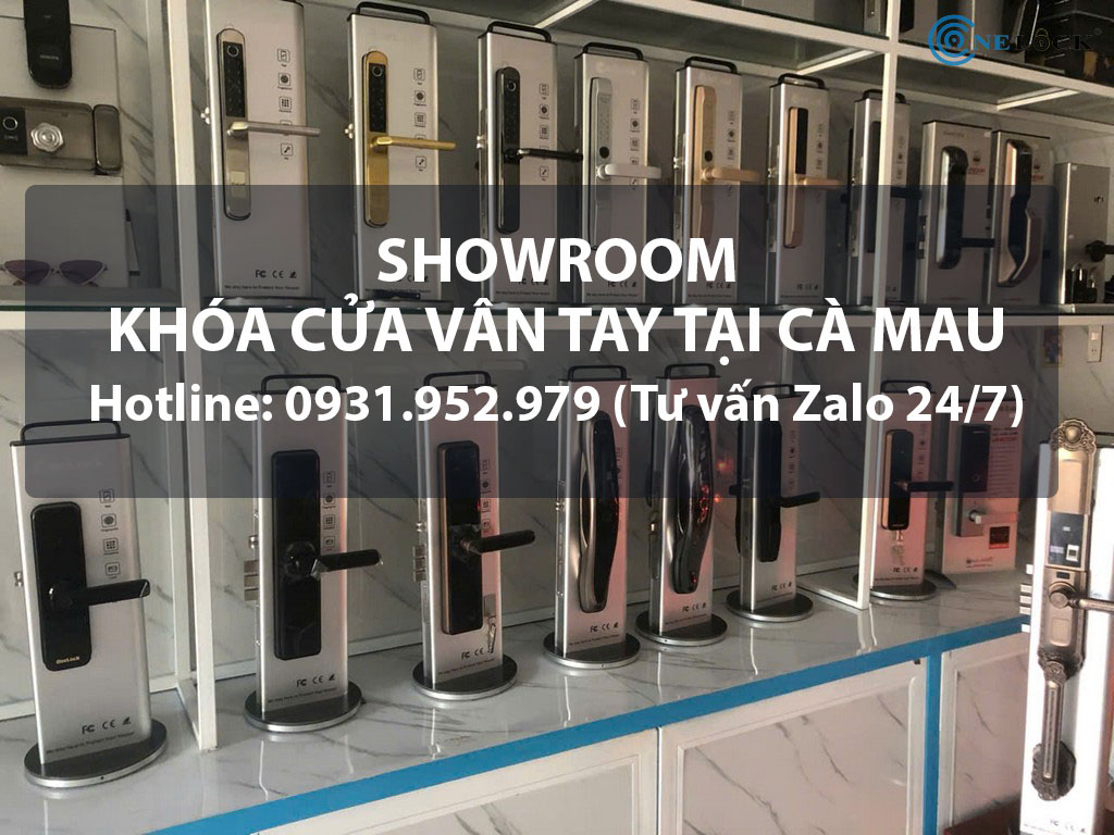 Đại lý khóa cửa vân tay tại Cà Mau chính hãng