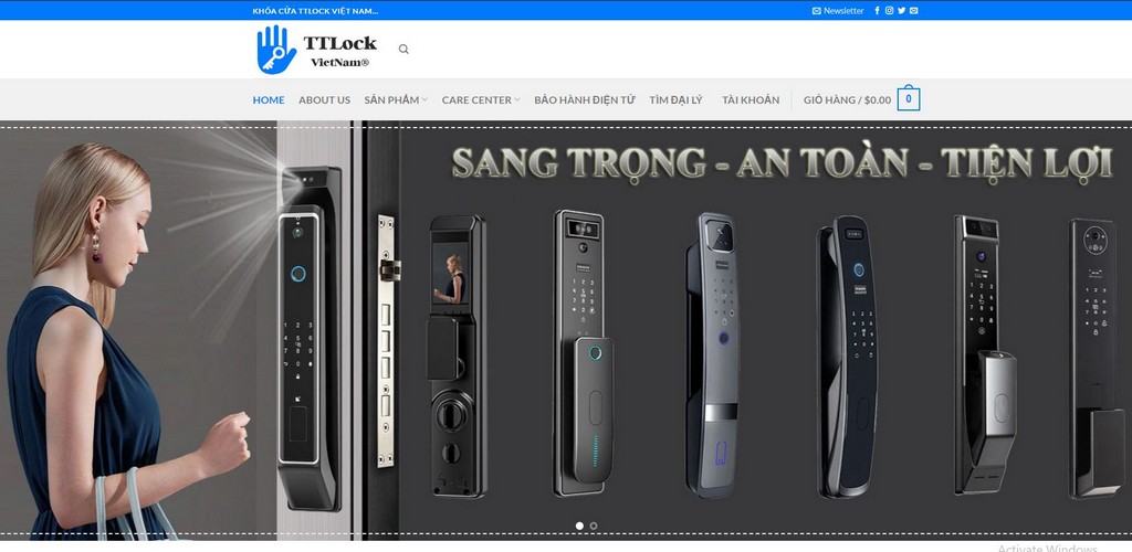 Khóa cửa điện tử Khánh Hòa - Thương hiệu TTLock