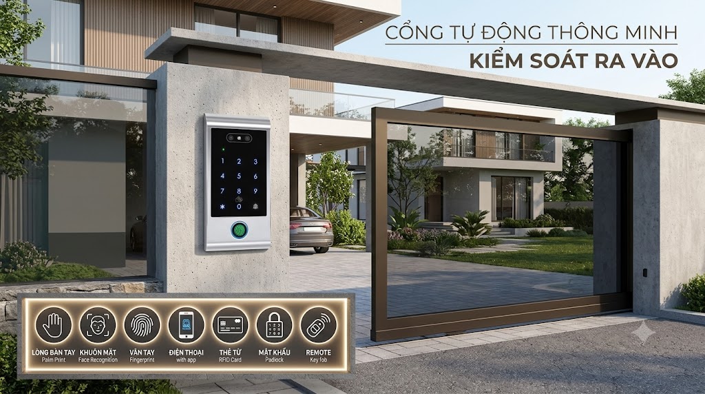 Khoa mo bang long ban tay cho cong tu dong