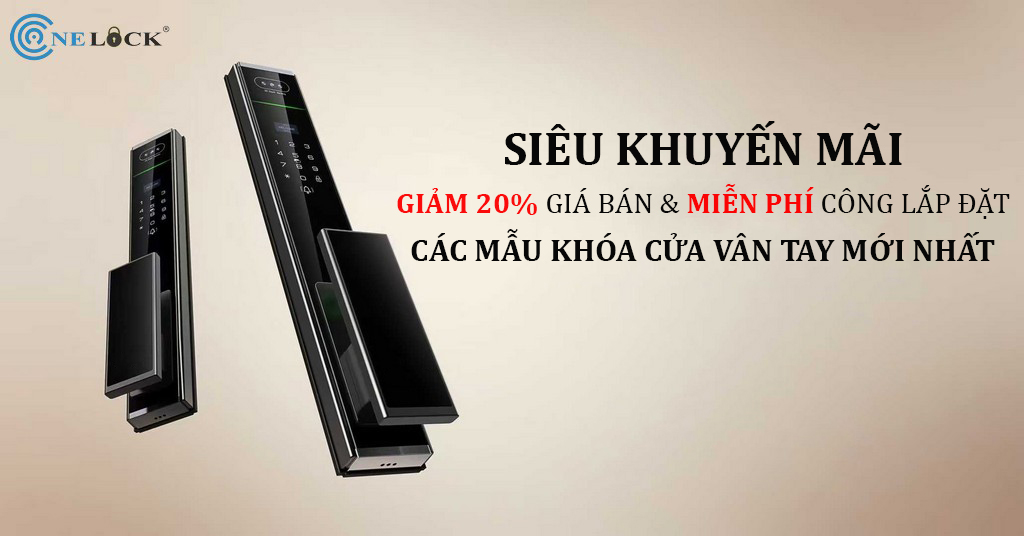 Khuyến mãi Khóa cửa vân tay tại Cao Bằng