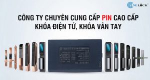Pin cho khoa dien tu, khoa cua van tay
